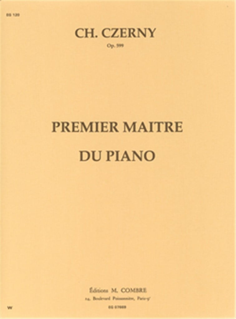 Premier maître du piano Op.599